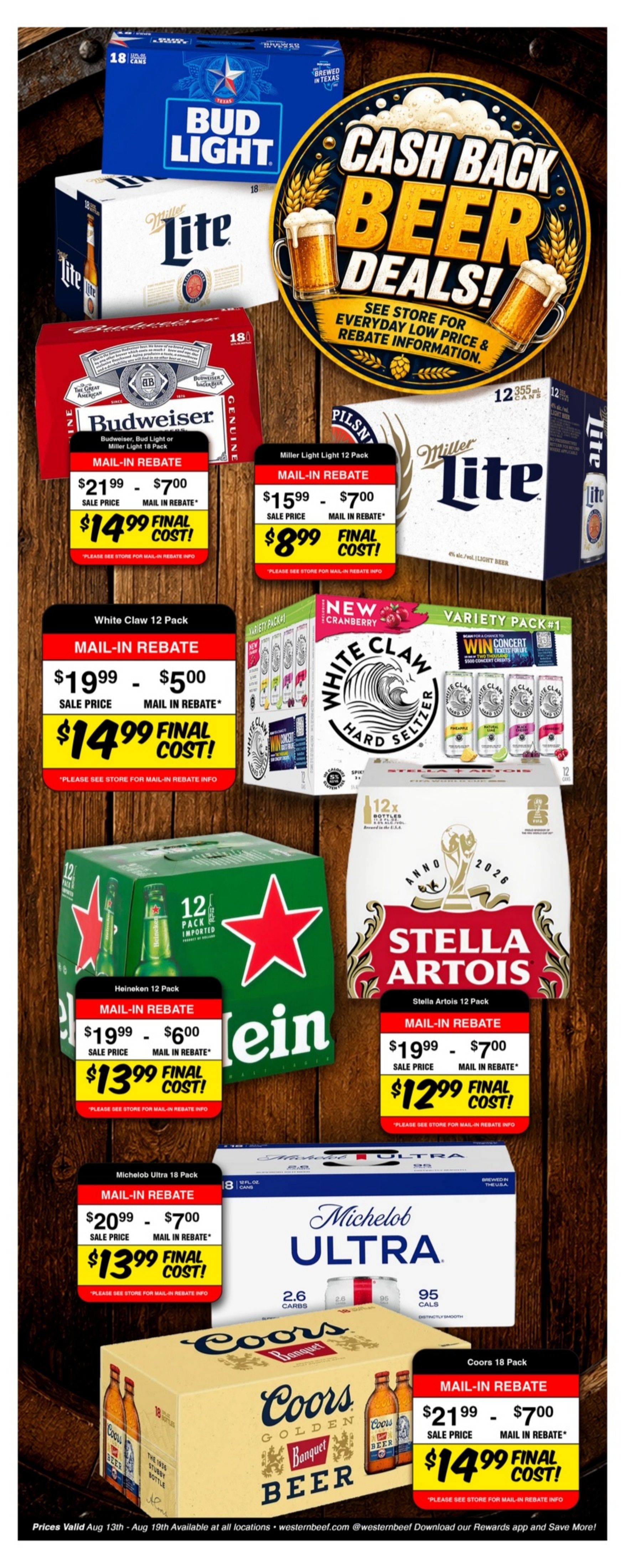 Western Beef (New York) Weekly Ad August 13 - 19, 2026