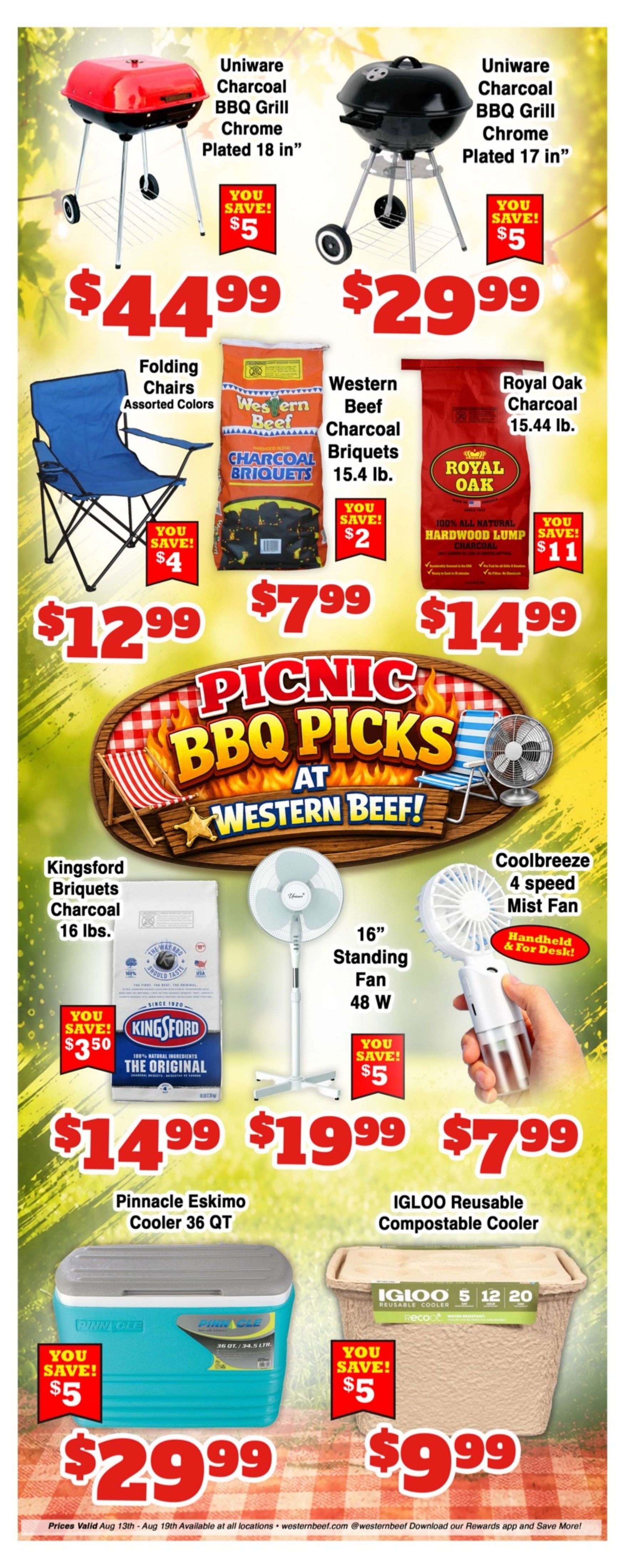 Western Beef (Bronx and other locations, NY) Weekly Ad August 13 - 19, 2026