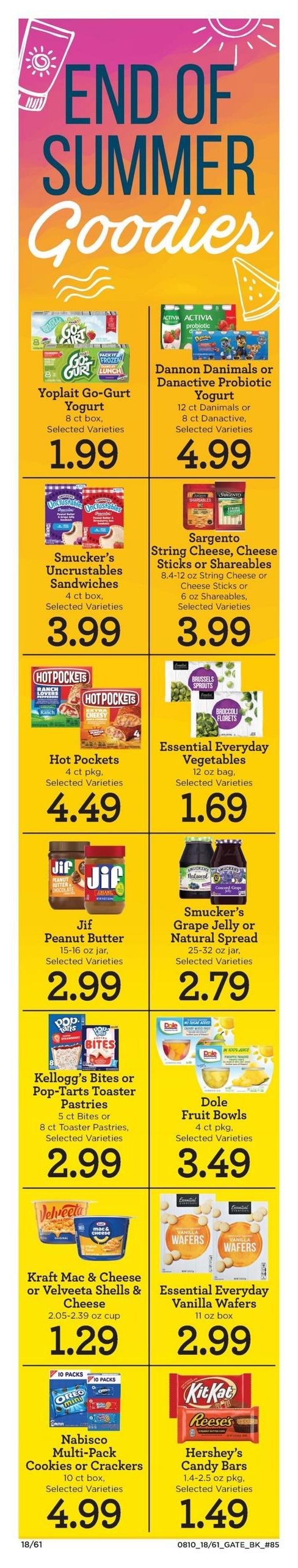 Elmer's County Market Weekly Ad August 12 - 18, 2026
