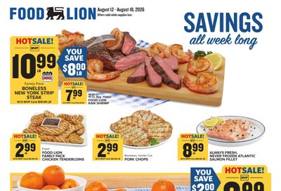 Food Lion (Eastman Area, GA) Weekly Ad August 12 - 18, 2026