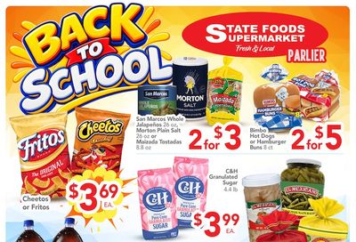 State Foods Supermarket (Parlier, CA) Weekly Ad August 12 - 18, 2026