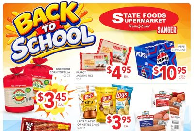 State Foods Supermarket (Sanger, CA) Weekly Ad August 12 - 18, 2026