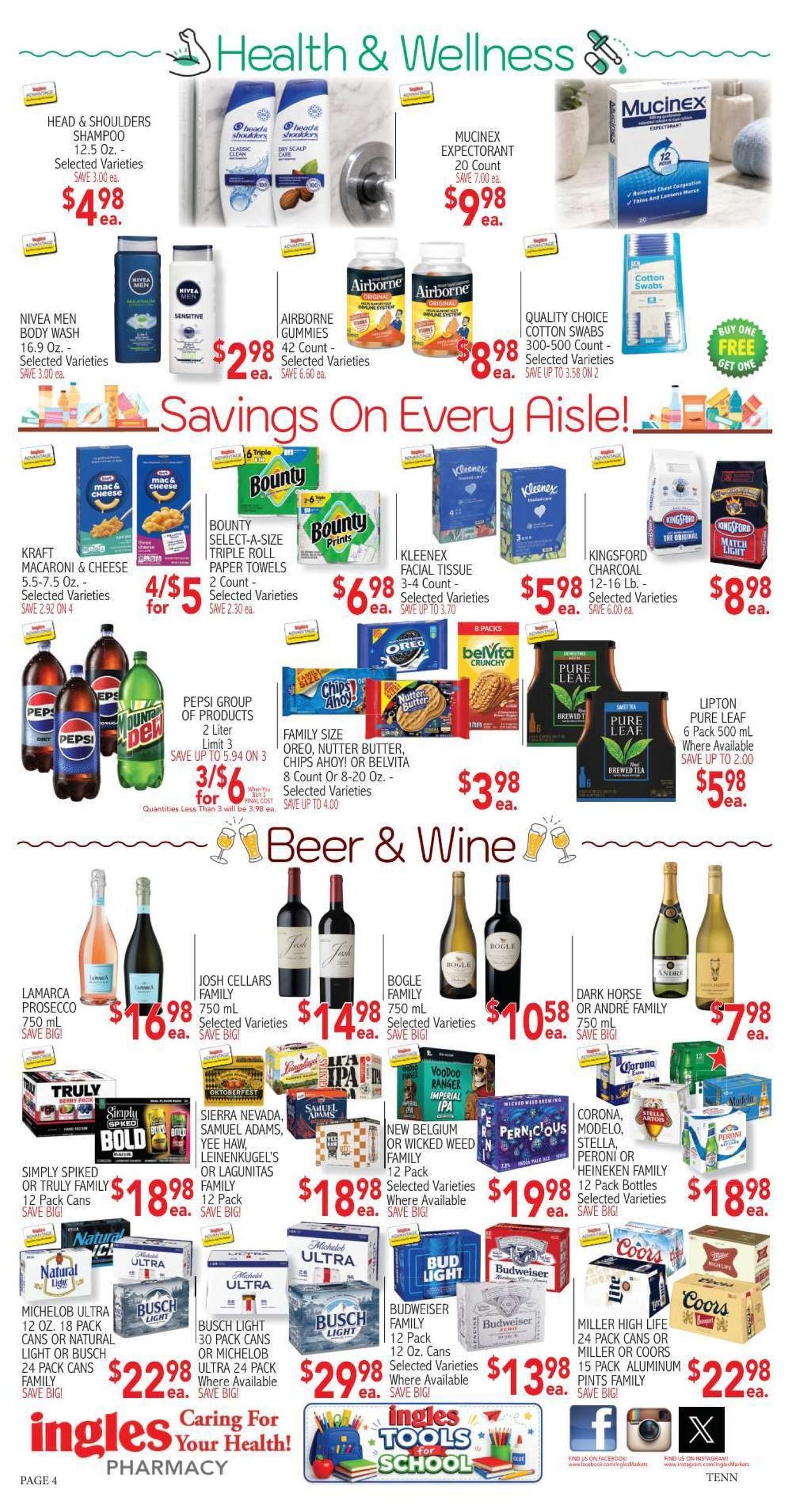 Ingles Markets (Pineville Area, KY) Weekly Ad August 12 - 18, 2026