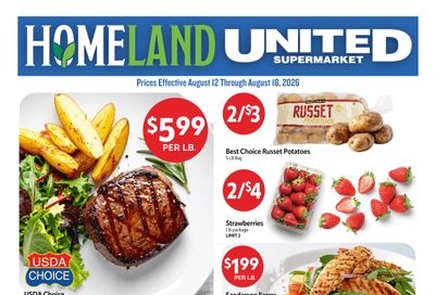 Homeland Stores (2410 Chandler Rd, Muskogee, OK) Weekly Ad August 12 - 18, 2026