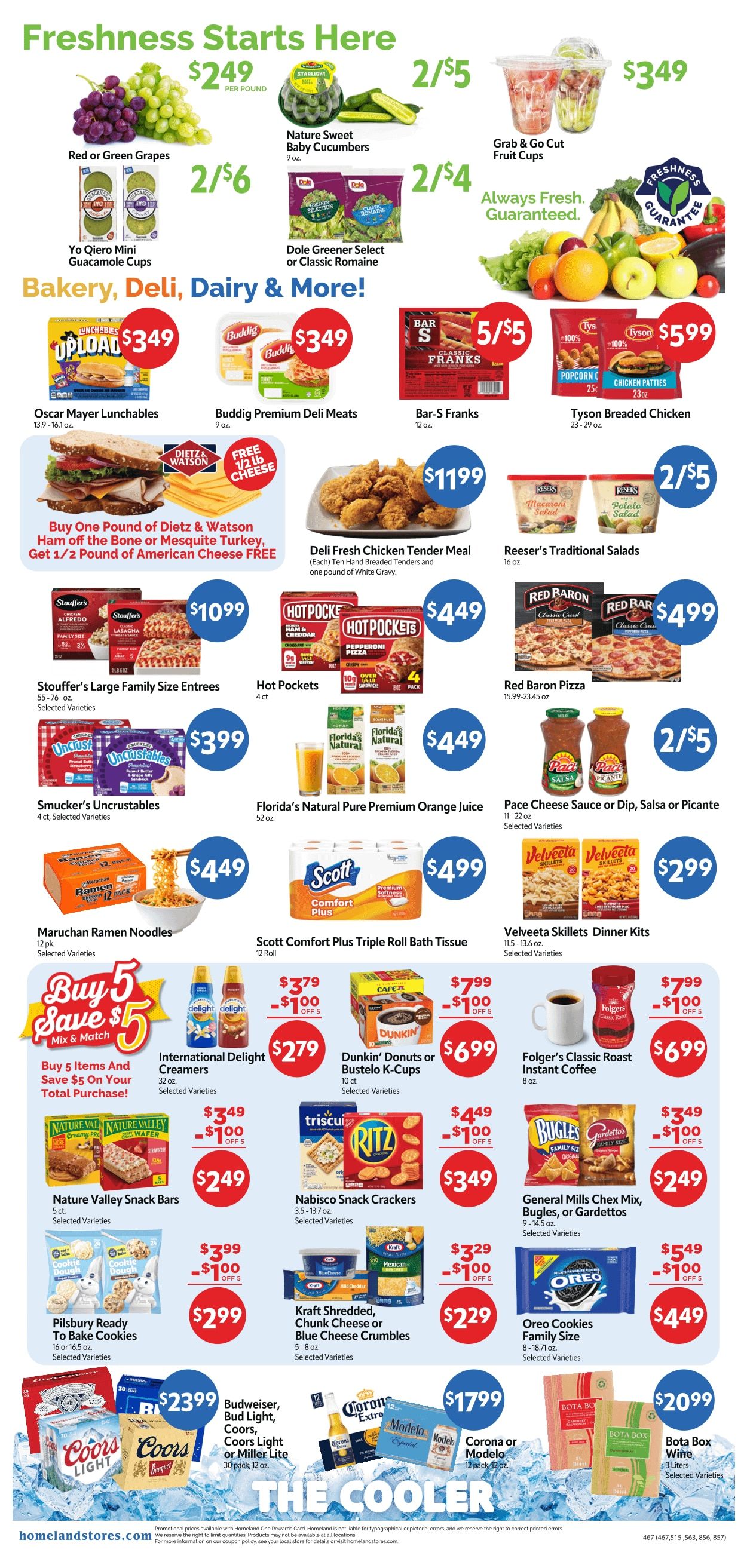 Homeland Stores (Bartlesville and Nowata, OK) Weekly Ad August 12 - 18, 2026