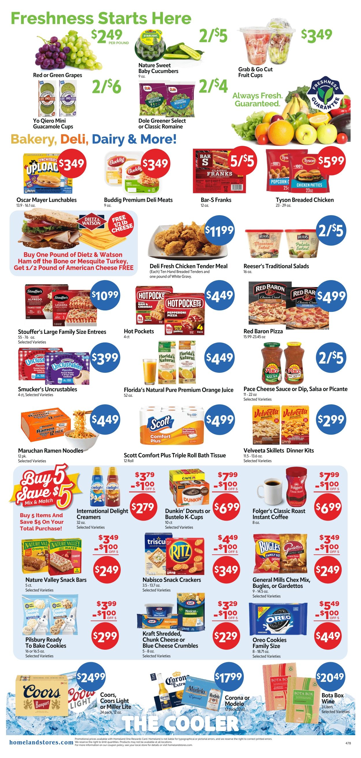 Homeland Stores (Justin, TX) Weekly Ad August 12 - 18, 2026