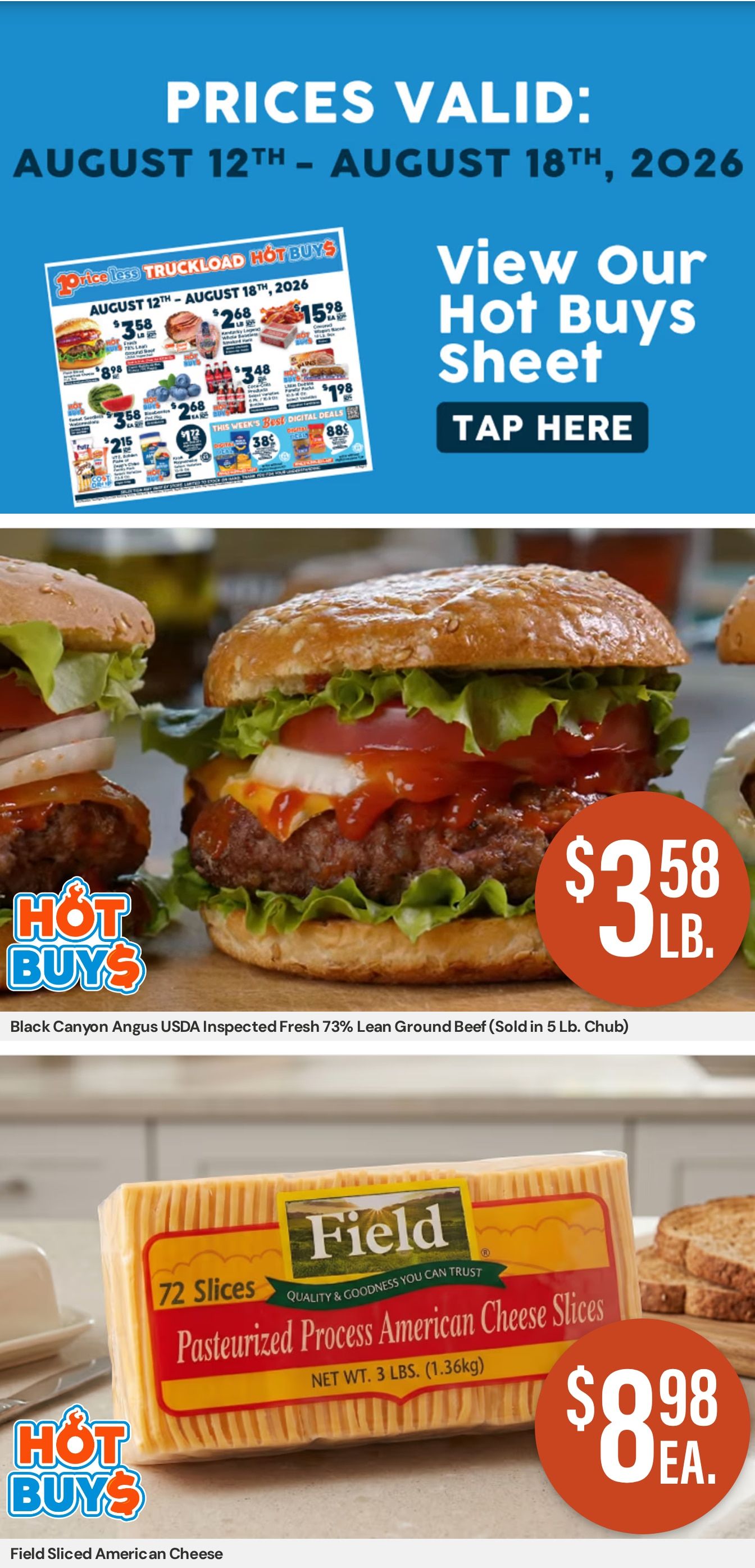 Price Less IGA Weekly Ad August 12 - 18, 2026