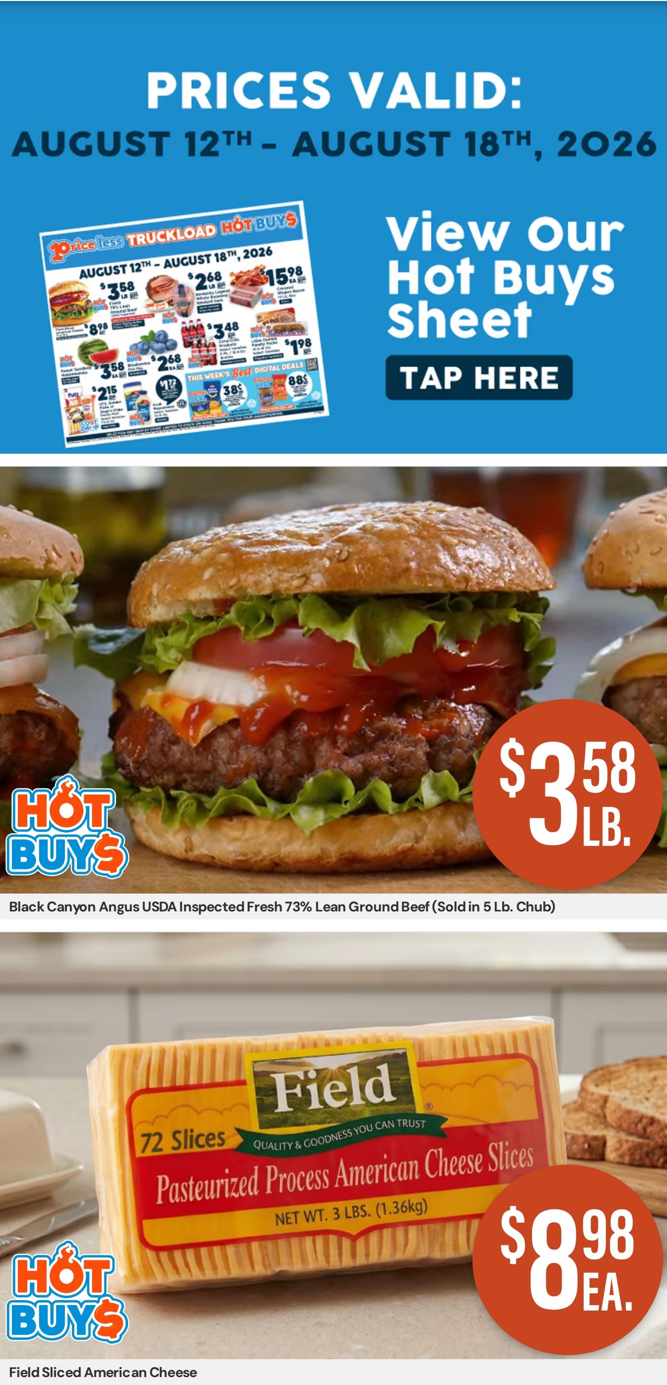 Price Less IGA (Morristown, TN) Weekly Ad August 12 - 18, 2026