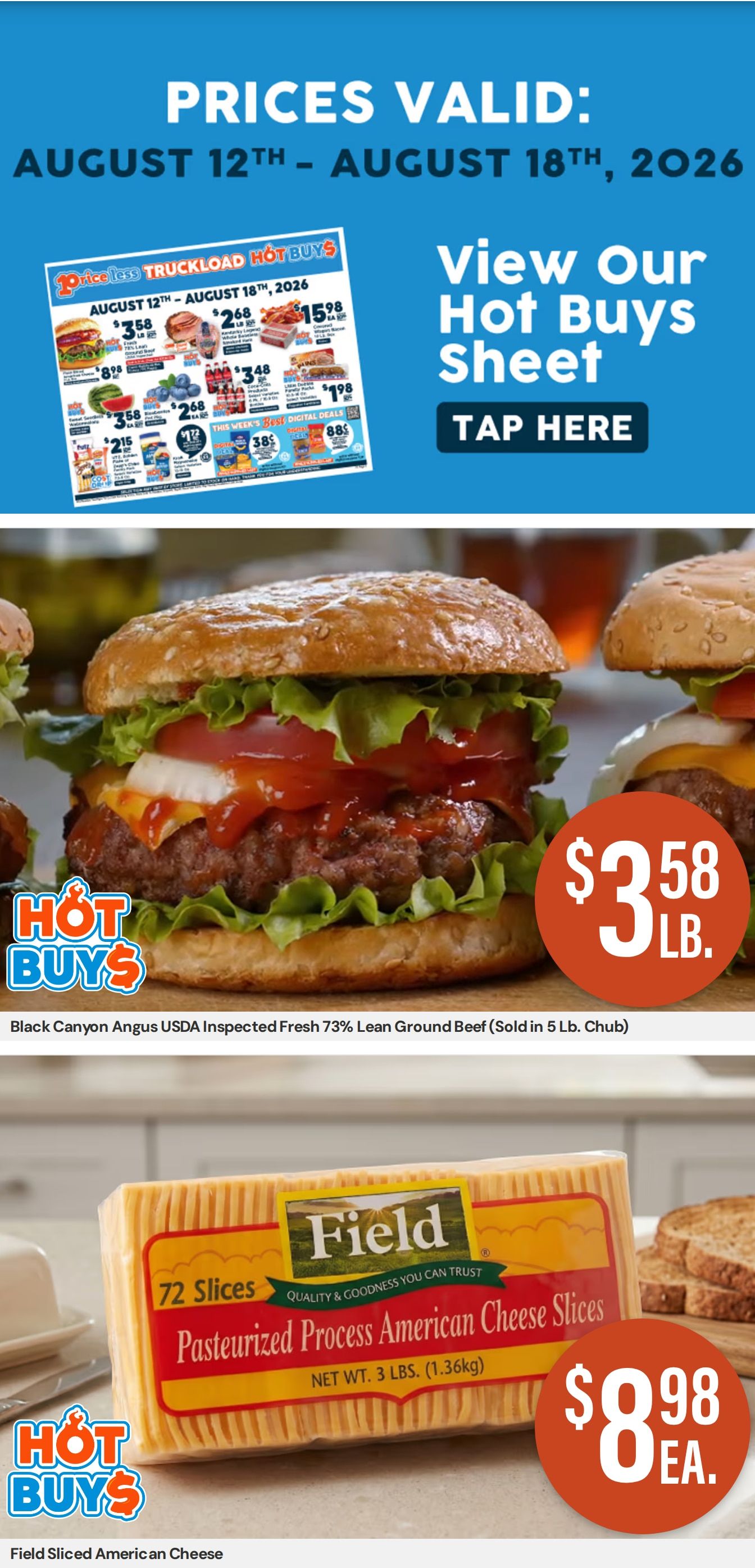 Price Less IGA (Newport, TN) Weekly Ad August 12 - 18, 2026