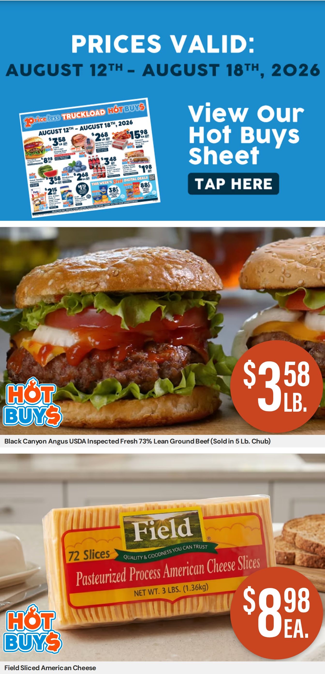 Price Less IGA (Russellville, AL) Weekly Ad August 12 - 18, 2026