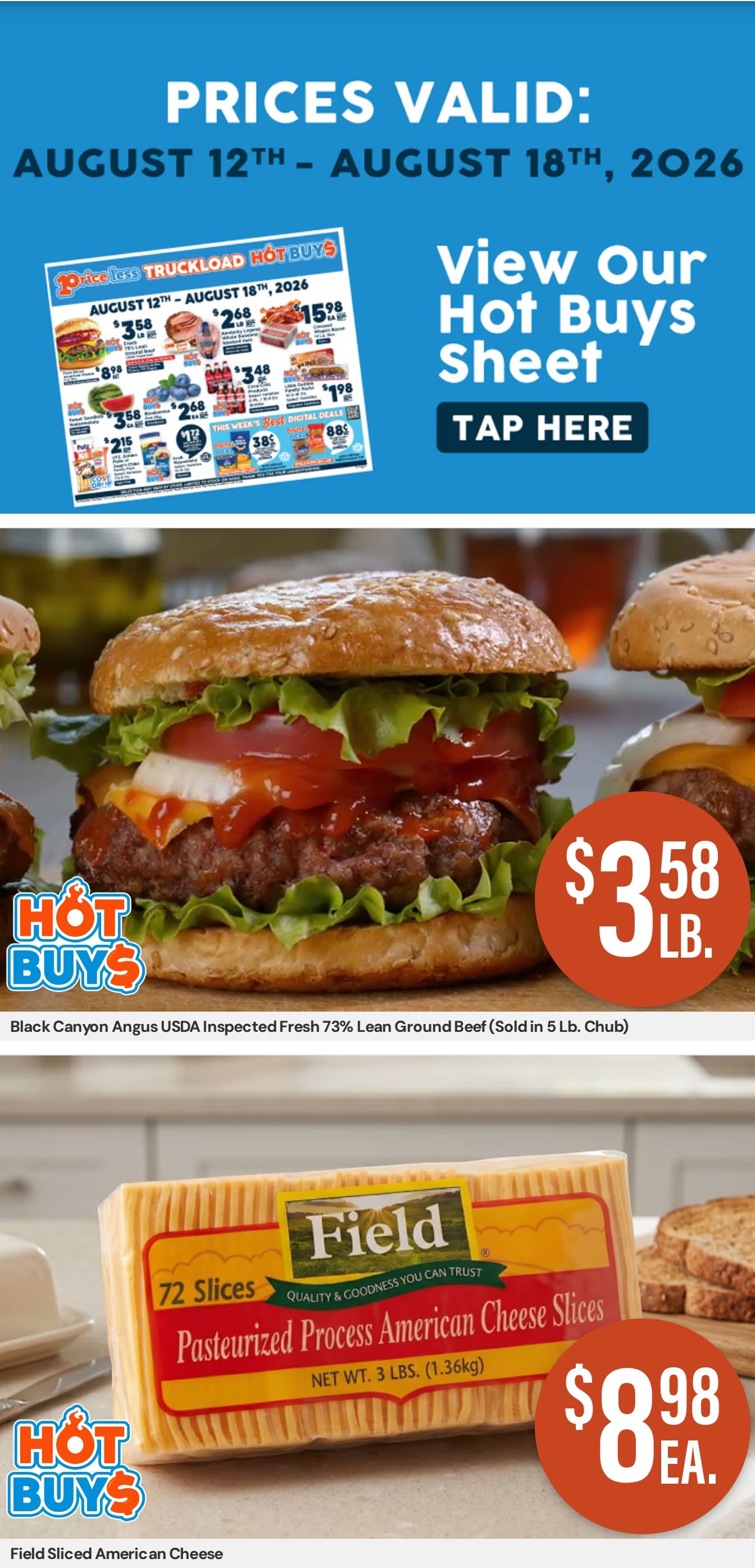 Price Less IGA (Tompkinsville, KY) Weekly Ad August 12 - 18, 2026