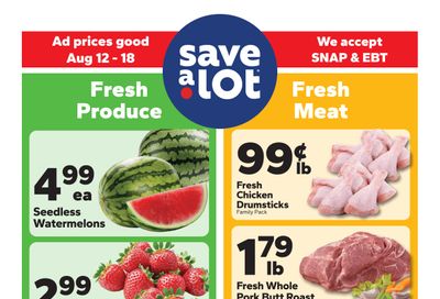 Save a Lot Food Stores (Arcadia and other locations, FL) Weekly Ad August 12 - 18, 2026