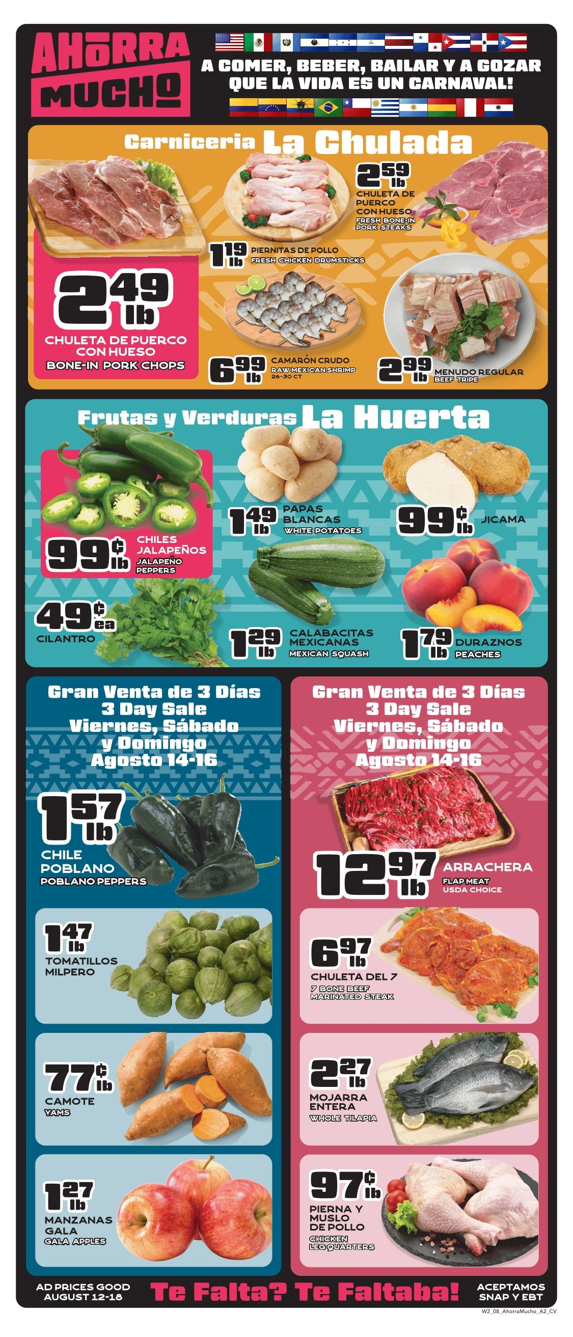 Save a Lot Food Stores (Aurora, CO) Weekly Ad August 12 - 18, 2026