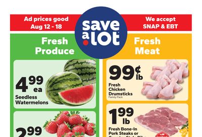 Save a Lot Food Stores (Canton and other locations, MS) Weekly Ad August 12 - 18, 2026