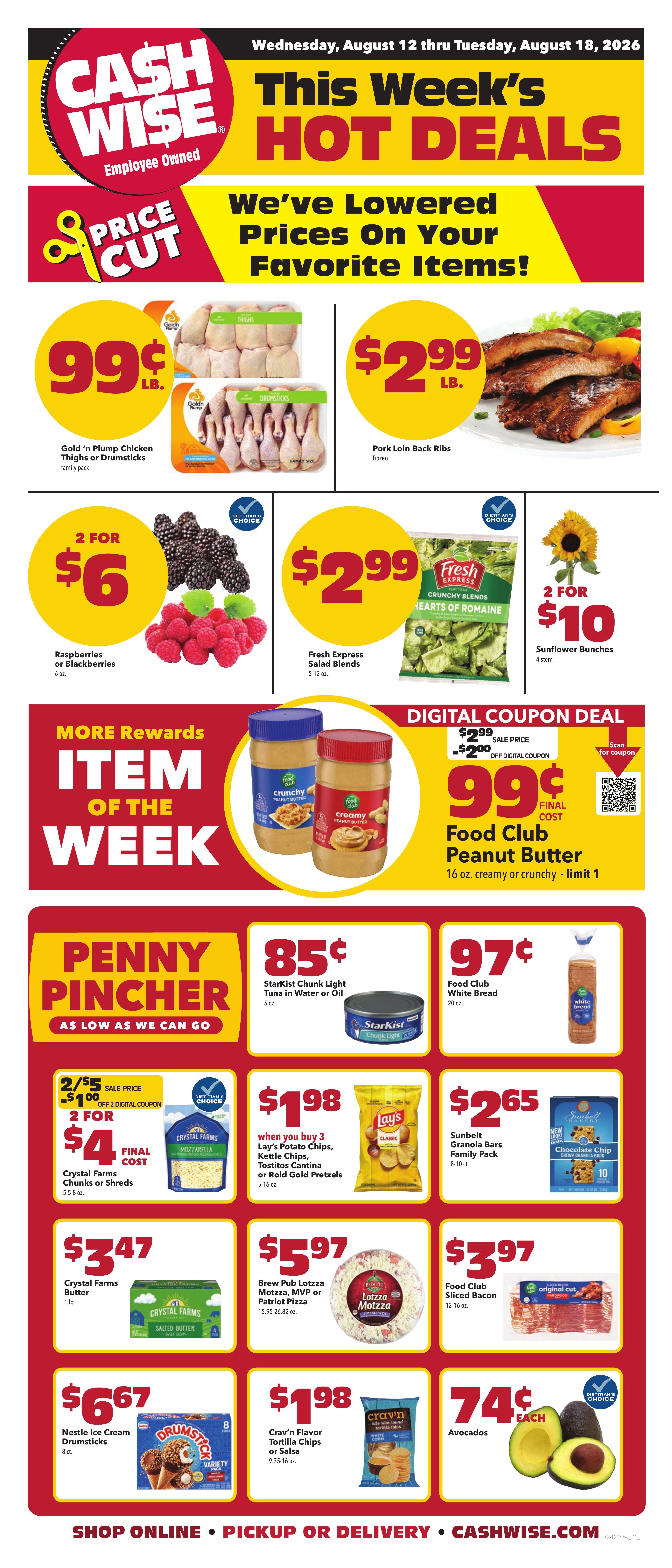 Cash Wise Weekly Ad August 12 - 18, 2026