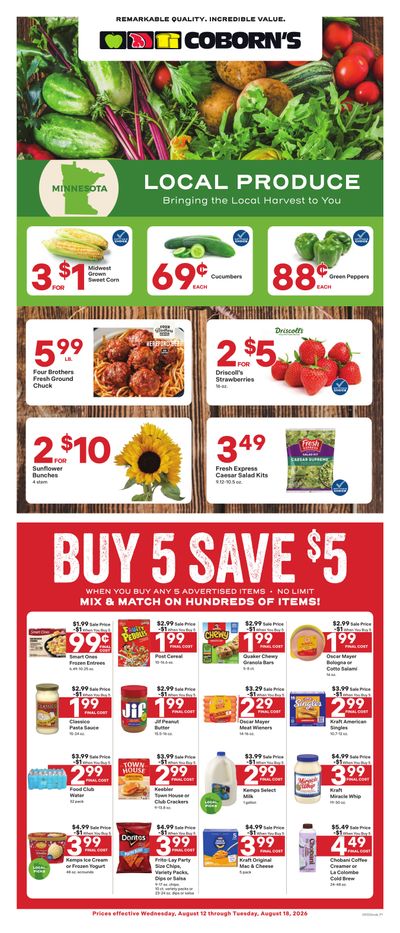 Coborn's Weekly Ad August 12 - 18, 2026