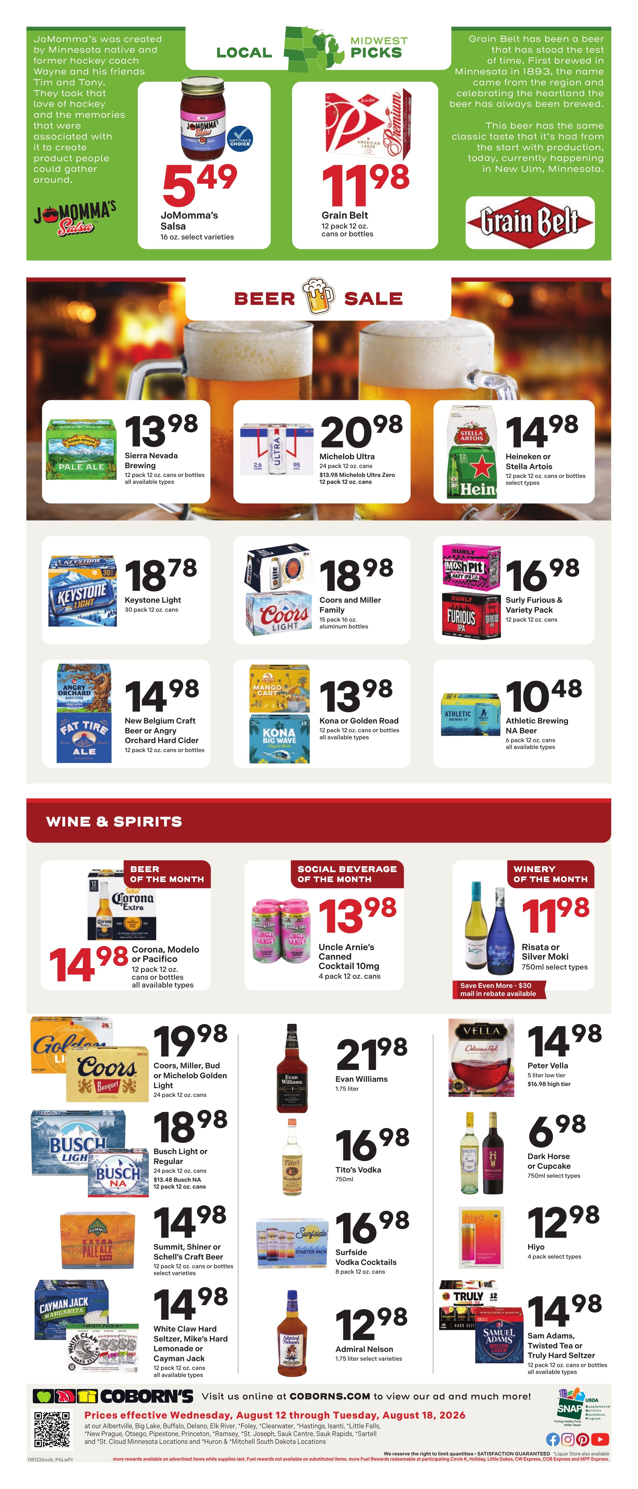 Coborn's Weekly Ad August 12 - 18, 2026