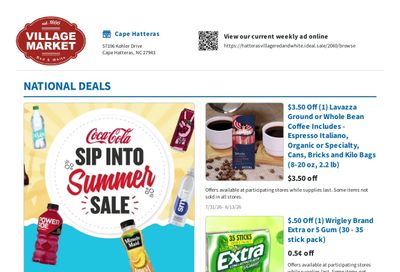 Village Market Red & White Weekly Ad July 31 - August 13, 2026