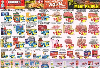 Junior's Supermarket (Edinburg–McAllen Area, TX) Weekly Ad August 12 - 18, 2026