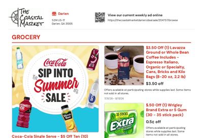 The Coastal Market Weekly Ad July 31 - August 13, 2026