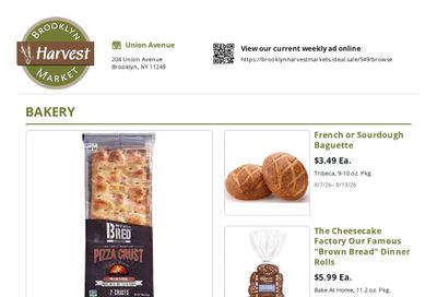 Brooklyn Harvest (Brooklyn, NY) Weekly Ad August 7 - 13, 2026
