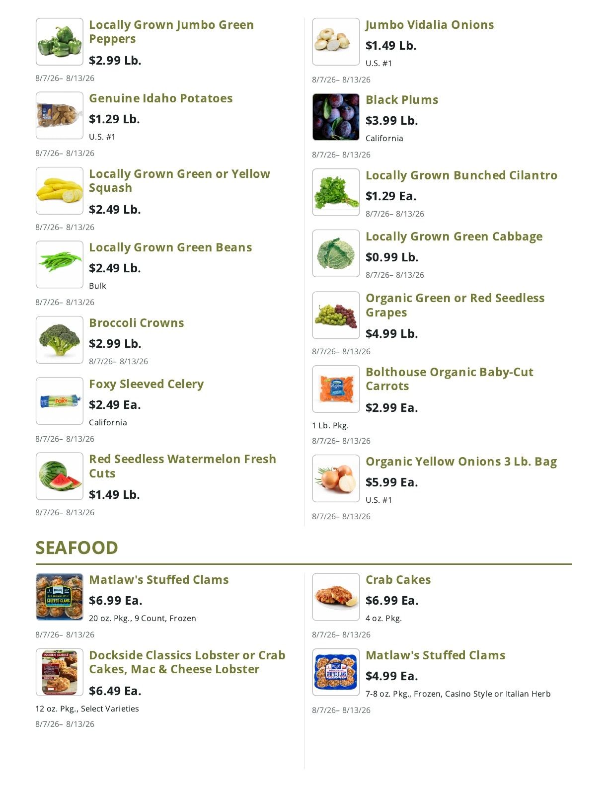 Brooklyn Harvest (Brooklyn, NY) Weekly Ad August 7 - 13, 2026