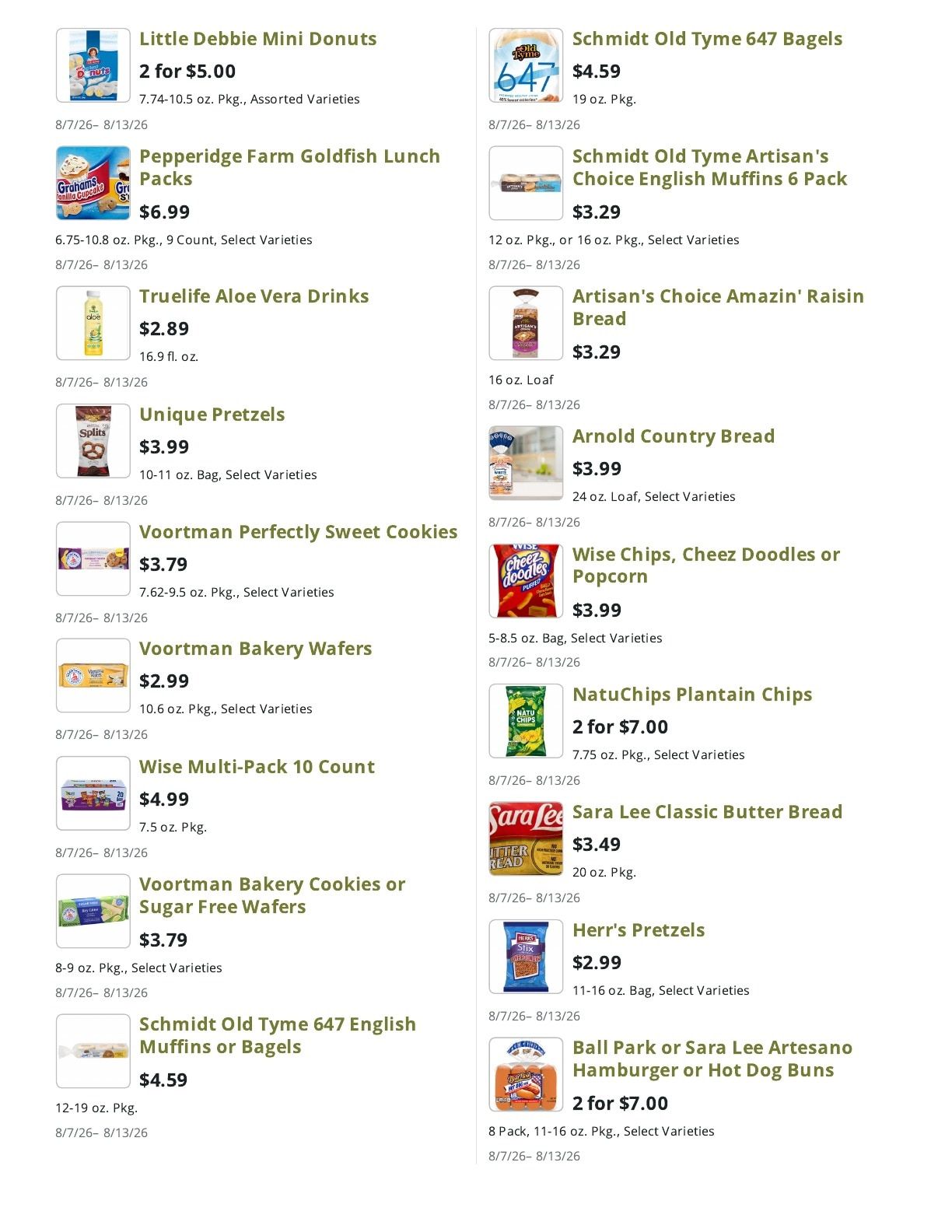 Brooklyn Harvest (Brooklyn, NY) Weekly Ad August 7 - 13, 2026