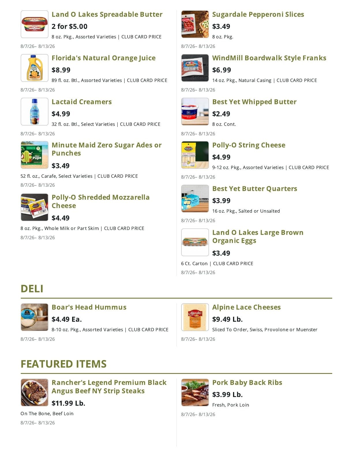 Brooklyn Harvest (Brooklyn, NY) Weekly Ad August 7 - 13, 2026