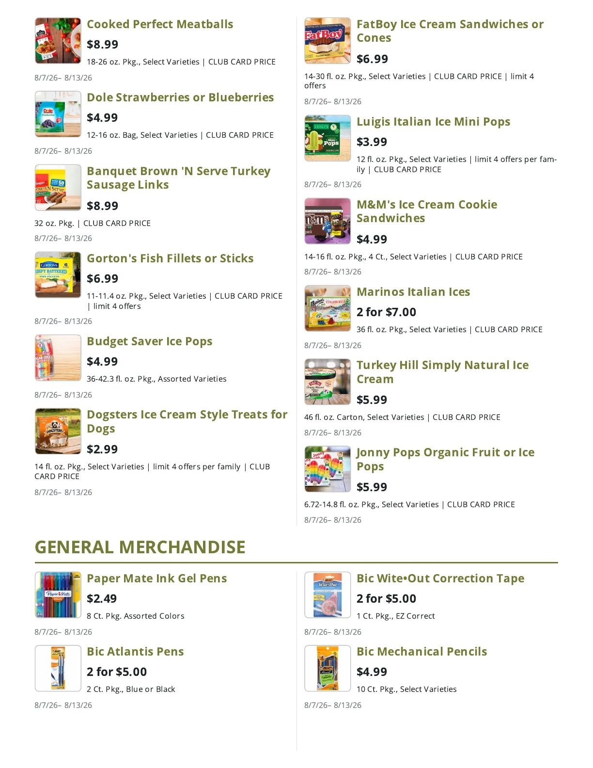 Brooklyn Harvest (Brooklyn, NY) Weekly Ad August 7 - 13, 2026