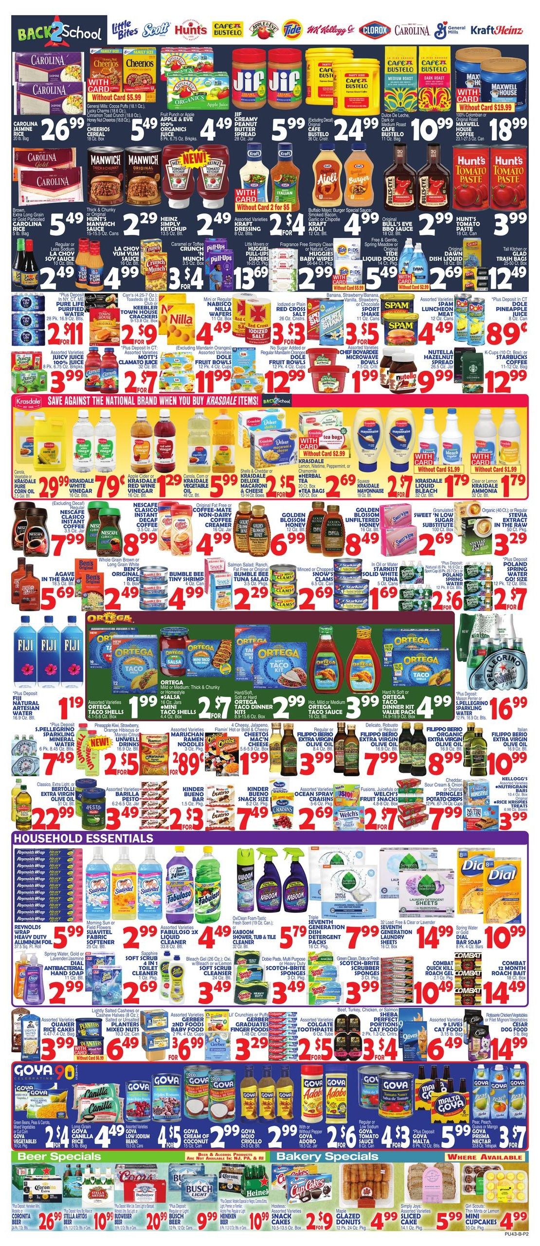 Bravo Supermarket (Valley Forge Area, PA) Weekly Ad August 14 - 20, 2026