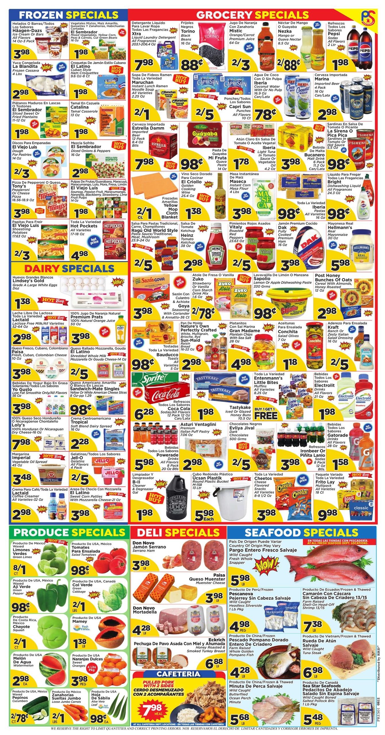 Presidente Supermarkets (Miami–Hialeah Area, FL) Weekly Ad August 12 - 18, 2026