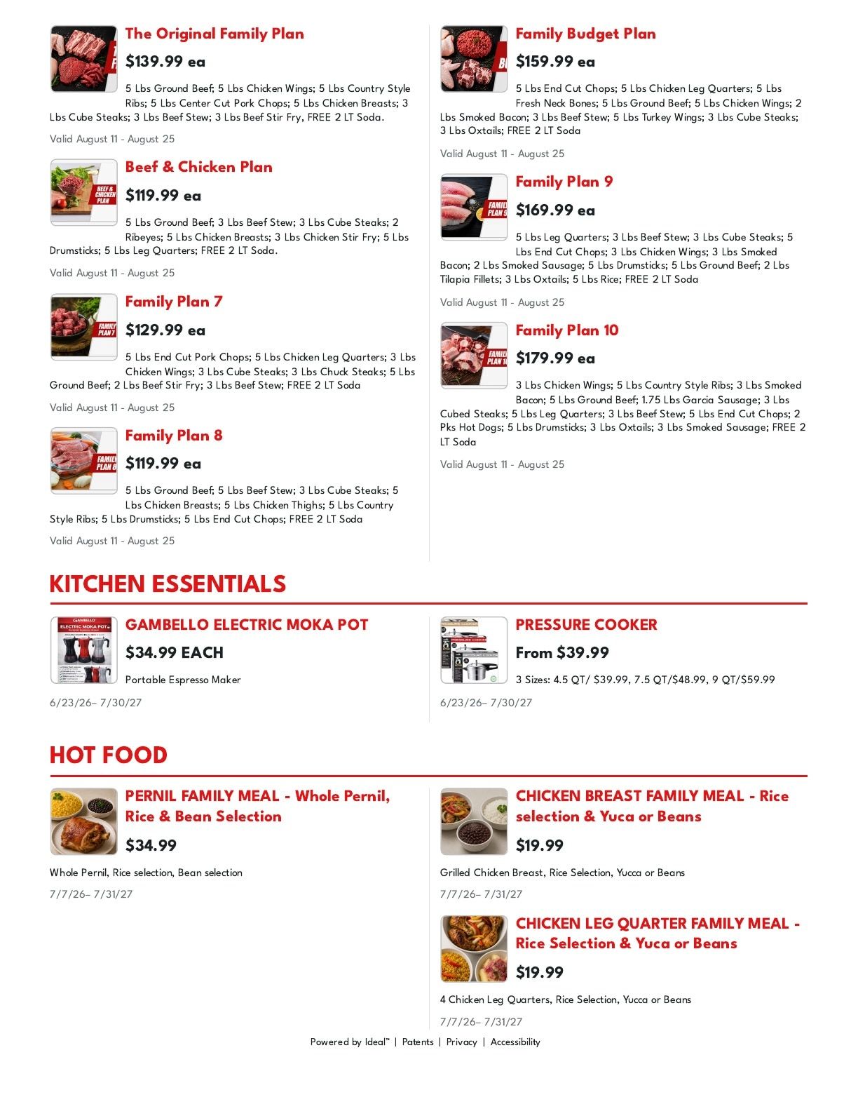 El Grande Meat & Produce Weekly Ad August 11 - 25, 2026