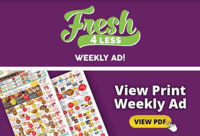 Fresh 4 Less Weekly Ad August 11 - 17, 2026