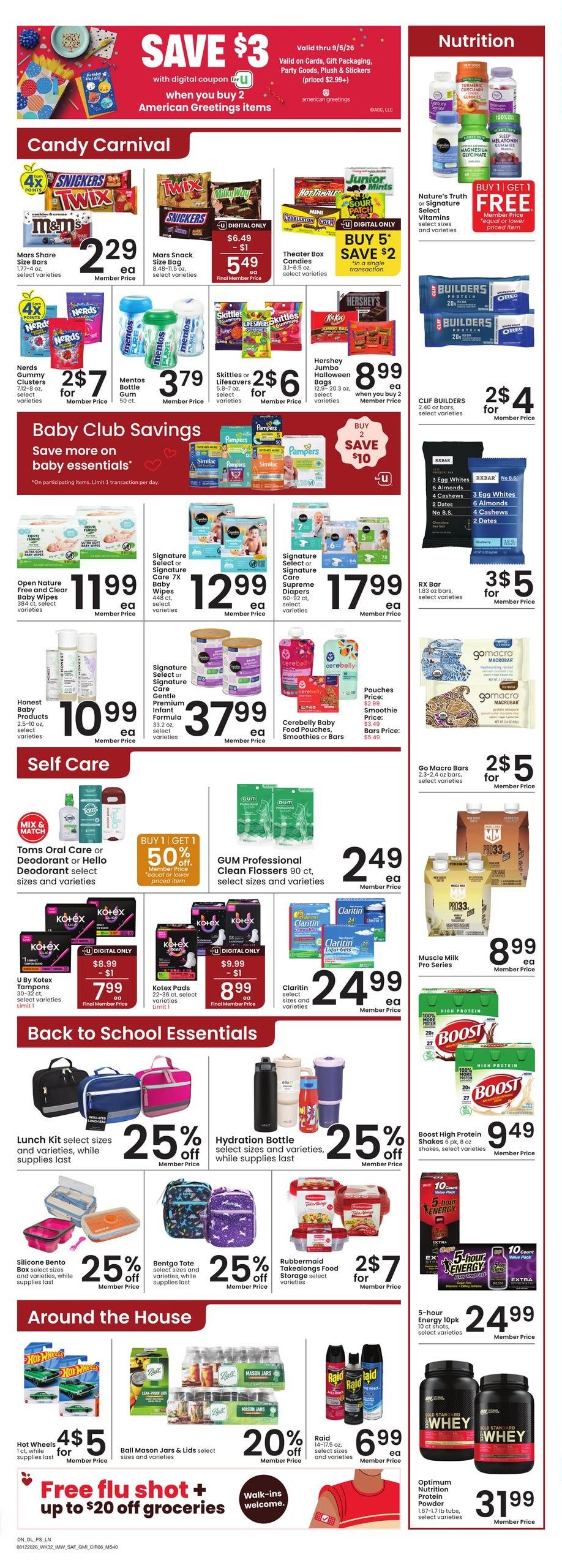 Safeway (Riverton Area, WY) Weekly Ad August 12 - 18, 2026