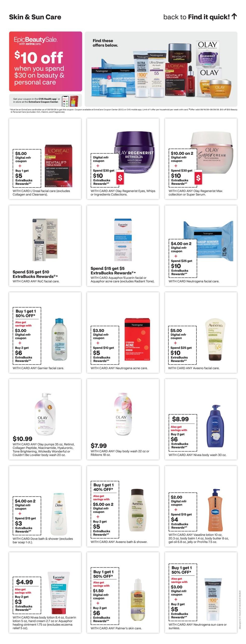 CVS Pharmacy (Hayward–Fremont Area, CA) Weekly Ad August 16 - 23, 2026