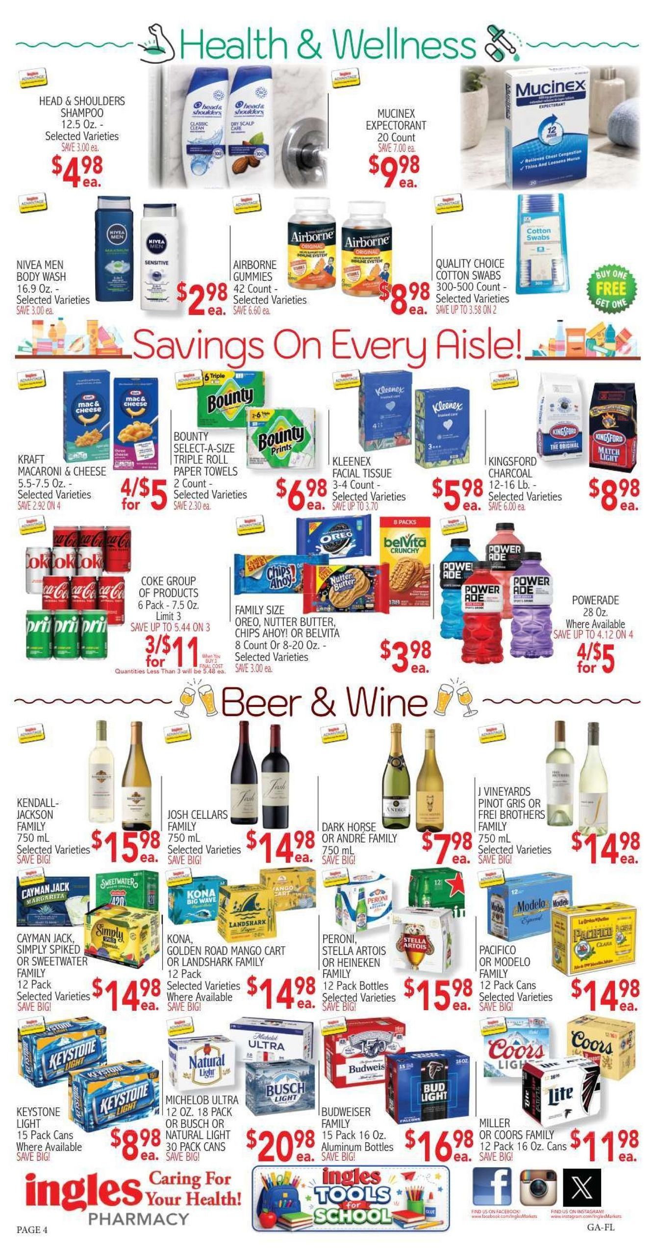 Ingles Markets Weekly Ad August 12 - 18, 2026