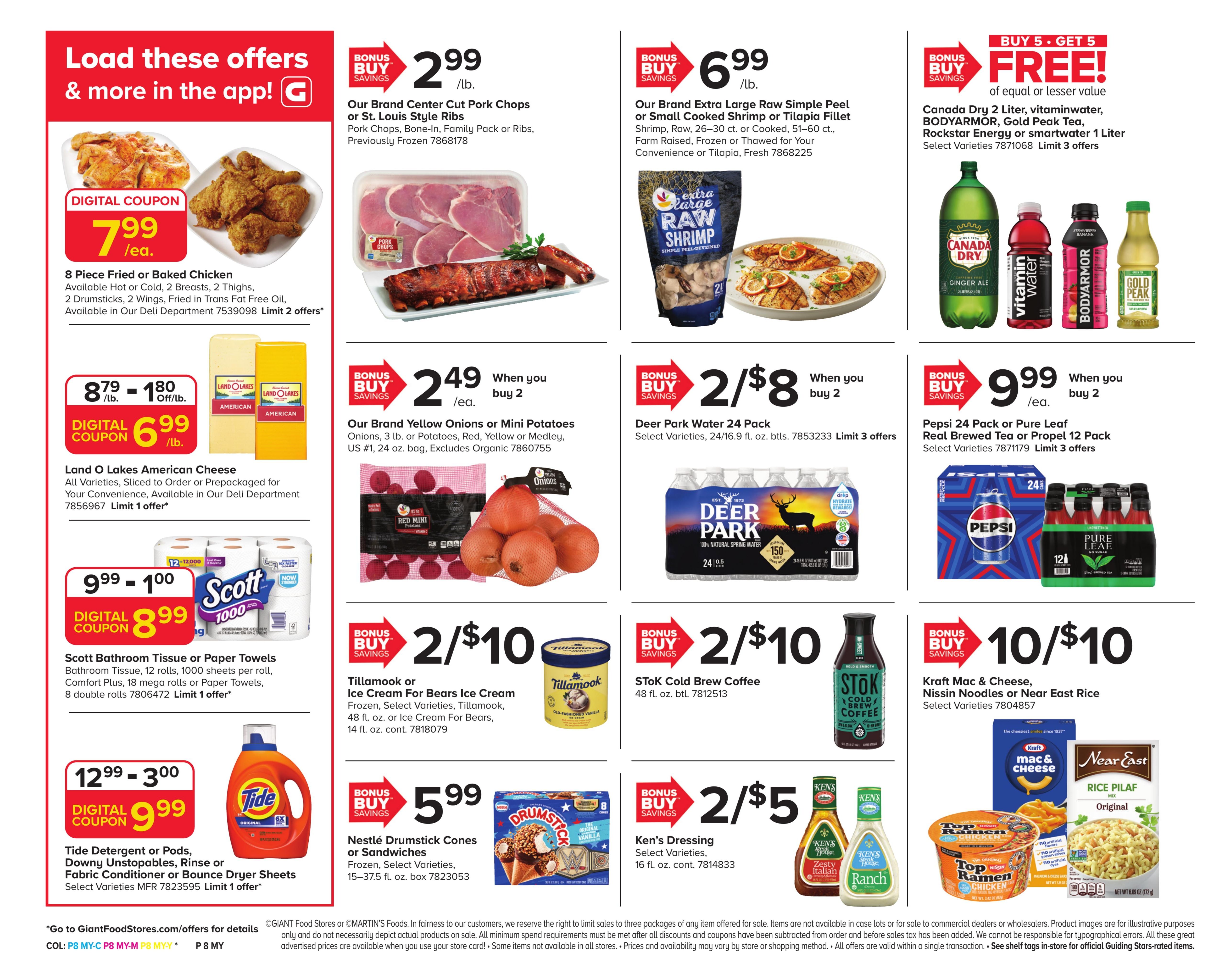 Giant Food Stores (Cumberland Area, MD) Weekly Ad August 14 - 20, 2026