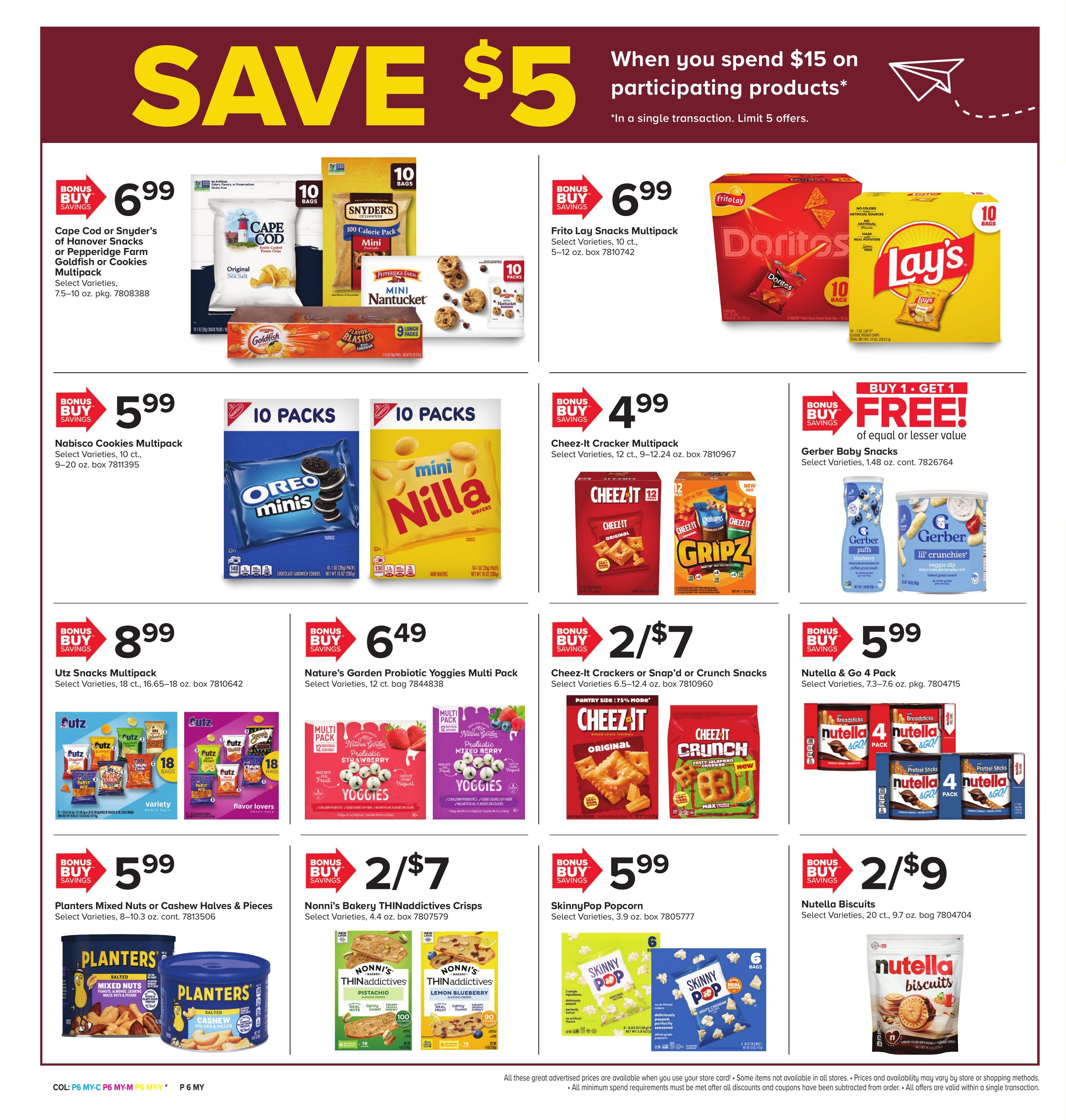 Giant Food Stores (Cumberland Area, MD) Weekly Ad August 14 - 20, 2026