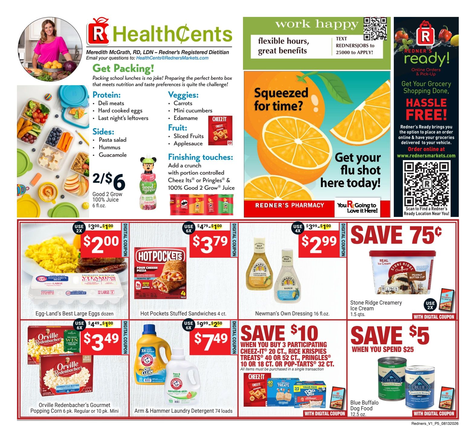Redner's Markets (Camden and other locations, DE) Weekly Ad August 13 - 19, 2026