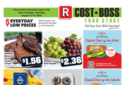 Redner's Markets (Dundalk, MD) Weekly Ad August 13 - 19, 2026