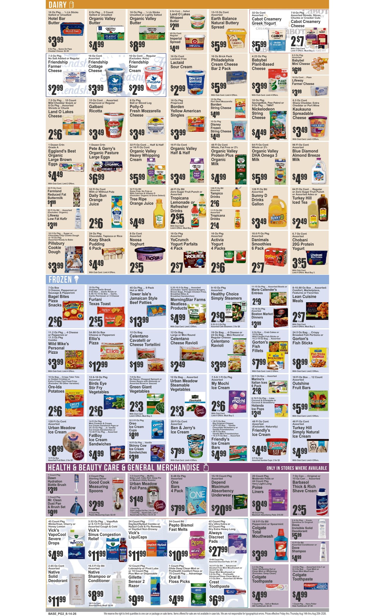 The Food Emporium (460 County Road 520, Marlboro, NJ) Food Emporium 08/14 - 08/20 Preview Weekly Ad August 14 - 20, 2026
