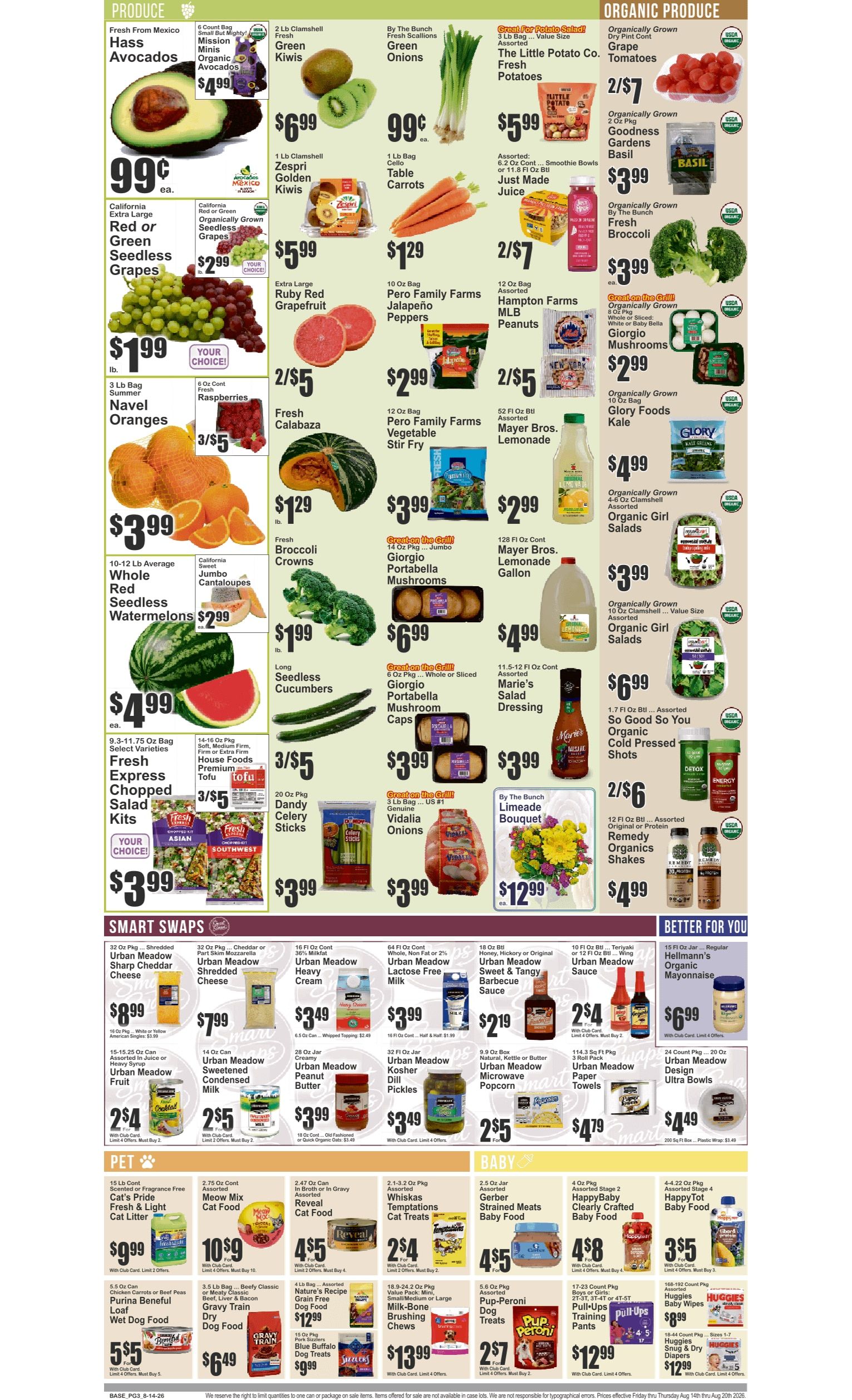 The Food Emporium (460 County Road 520, Marlboro, NJ) Food Emporium 08/14 - 08/20 Preview Weekly Ad August 14 - 20, 2026