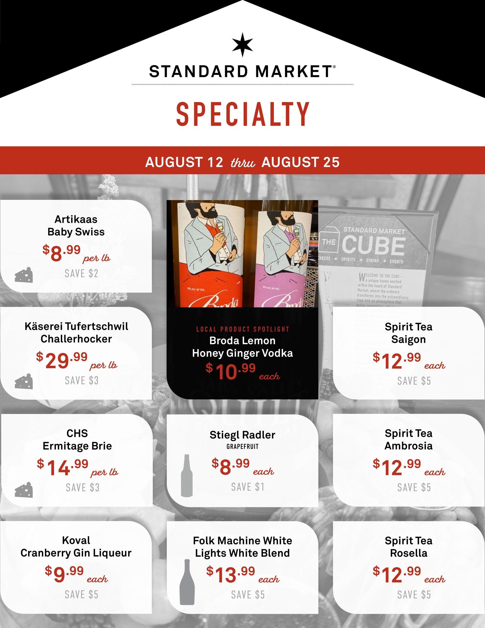 Standard Market (Aurora–Naperville Area, IL–IN) Weekly Ad August 12 - 25, 2026