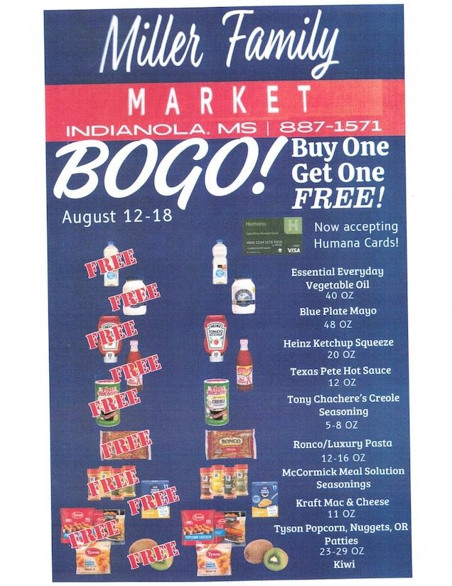 Miller Family Market Weekly Ad August 12 - 18, 2026