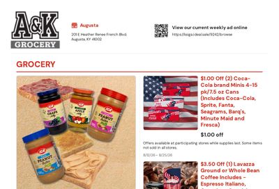 K's IGA Weekly Ad August 12 - 25, 2026