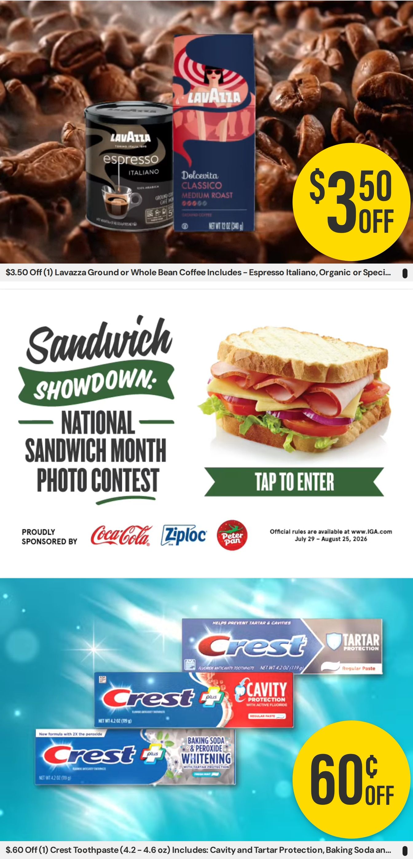 Campbellsburg IGA Weekly Ad August 12 - 25, 2026