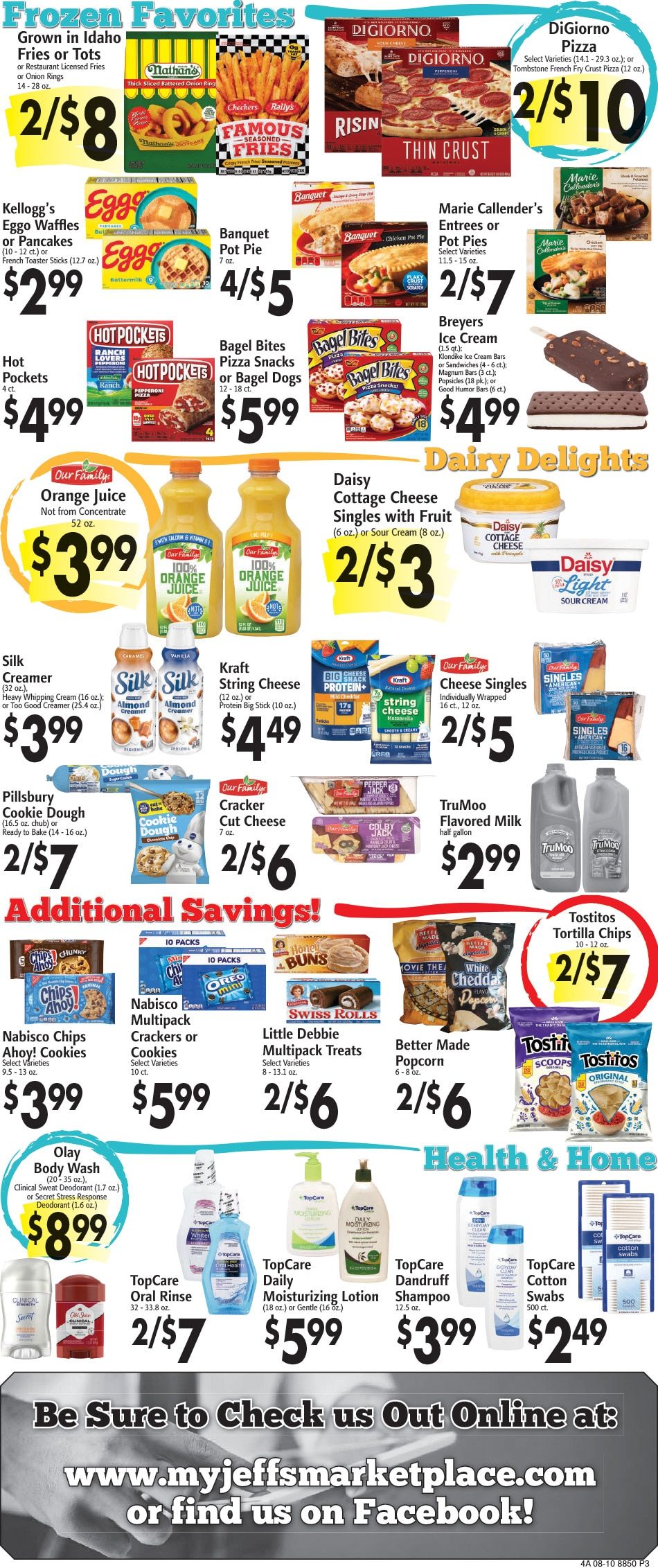 Jeff's Market Weekly Ad August 10 - 16, 2026