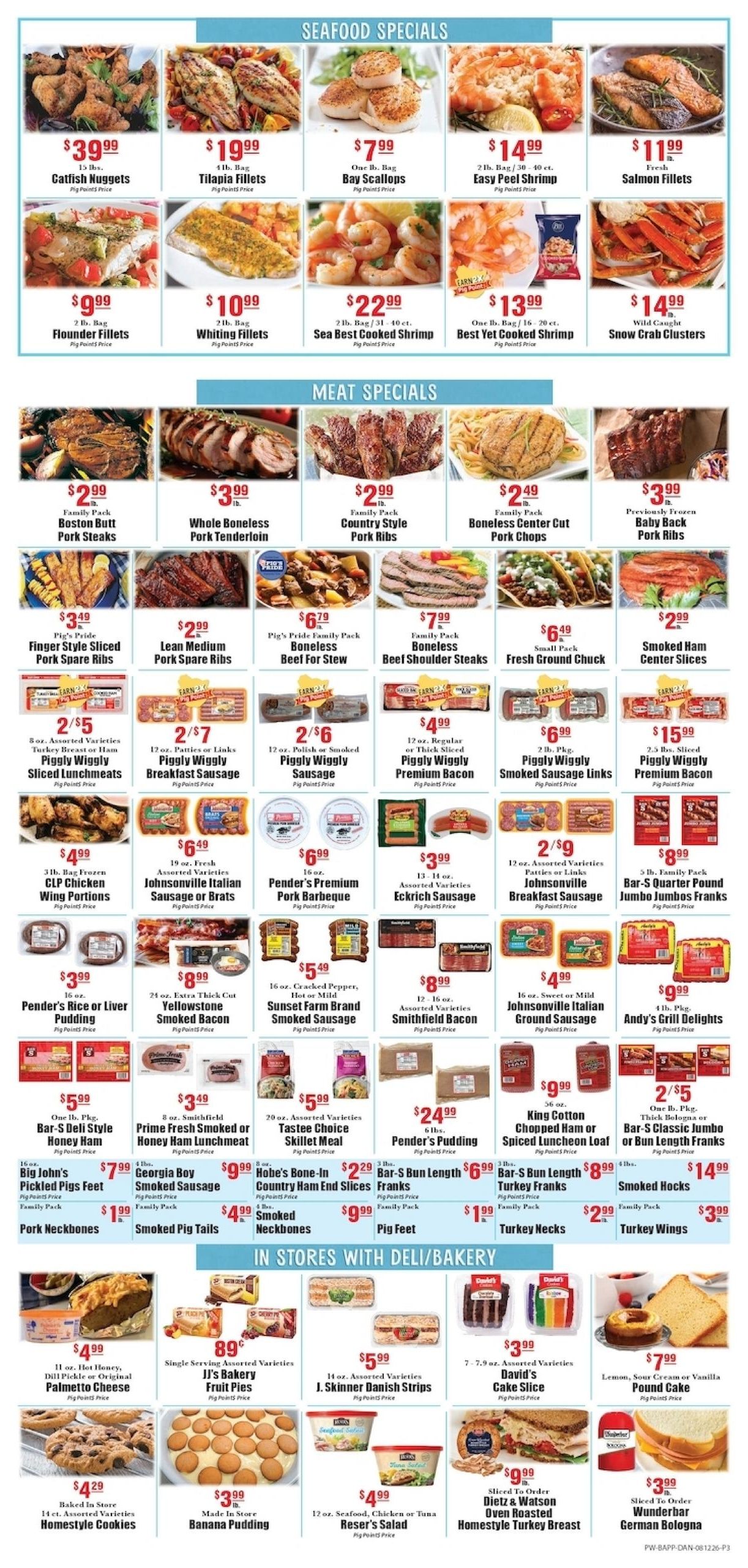 Piggly Wiggly (Charleston Area, SC) Weekly Ad August 12 - 18, 2026