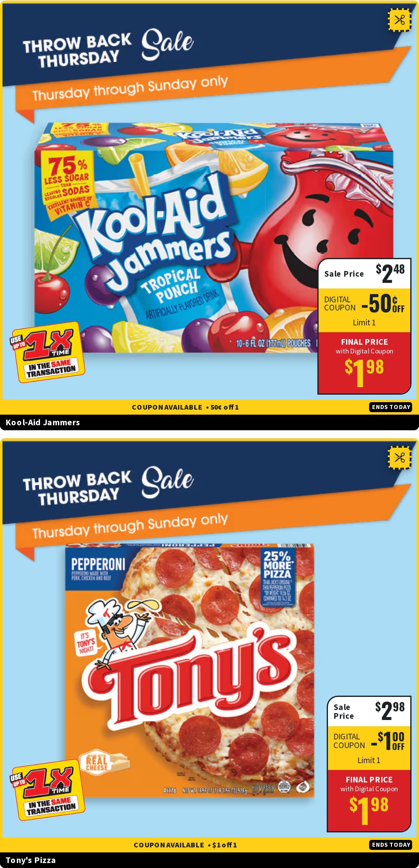 Zak's Supercenter Weekly Ad August 13 - 19, 2026