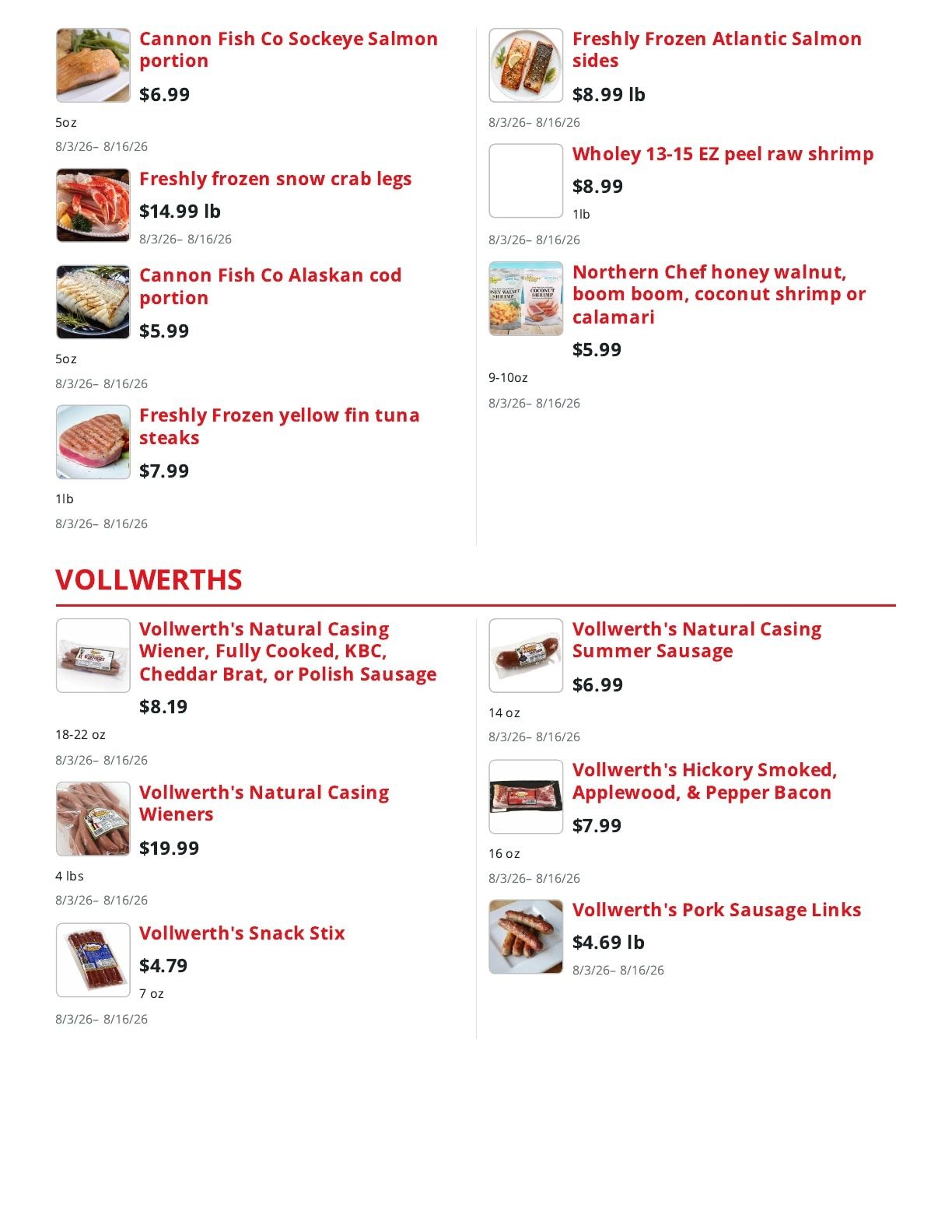 Louie's Fresh Market Weekly Ad August 3 - 16, 2026